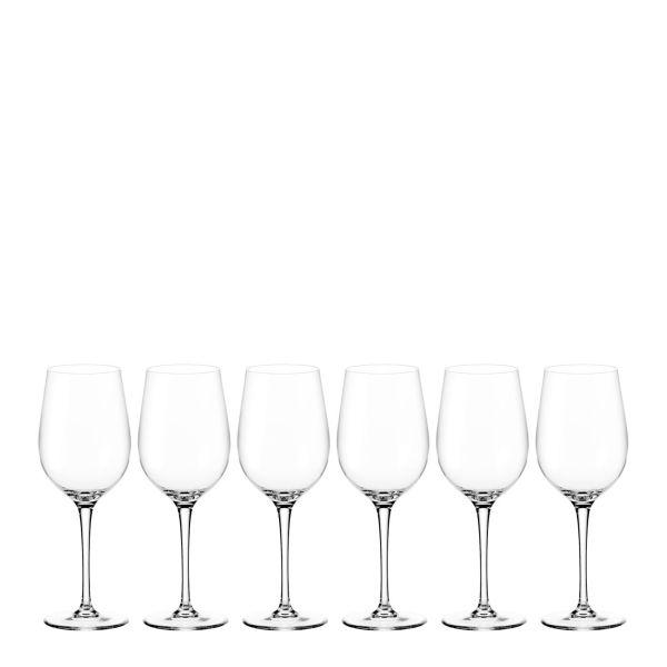 GLÄSERSET Ciao+ 6-teilig  - Klar, Basics, Glas (26,7/22,6/17,8cm) - Leonardo