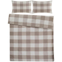 BETTWÄSCHESET Satin 200/210 cm  65 cm/100 cm  - Cappuccino, Basics, Textil (200/210cm) - Ambiente