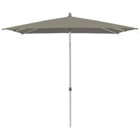 SONNENSCHIRM 240x240 cm Taupe  - Taupe/Silberfarben, Textil/Metall (240/240cm) - Glatz