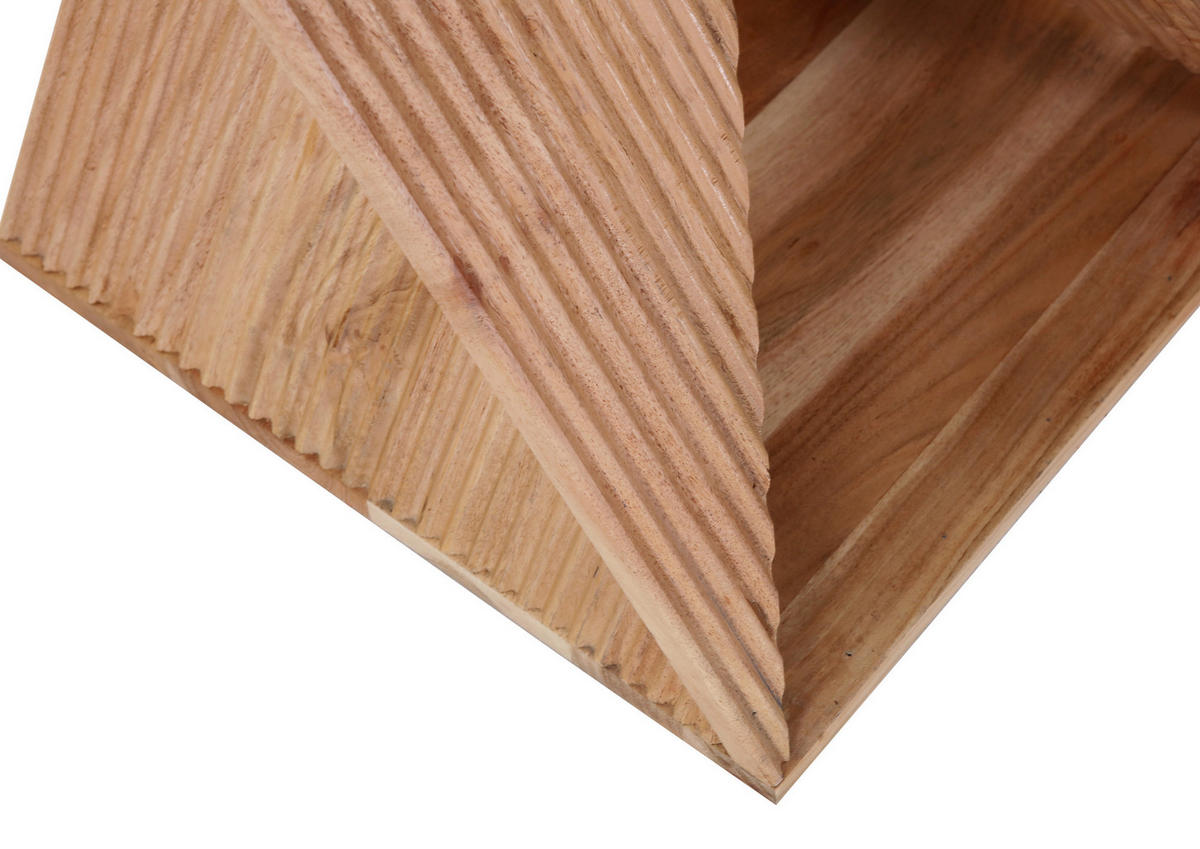 BEISTELLTISCH 35/35/50 cm Akazie massiv Akaziefarben quadratisch  - Akaziefarben, LIFESTYLE, Holz (35/35/50cm) - Landscape