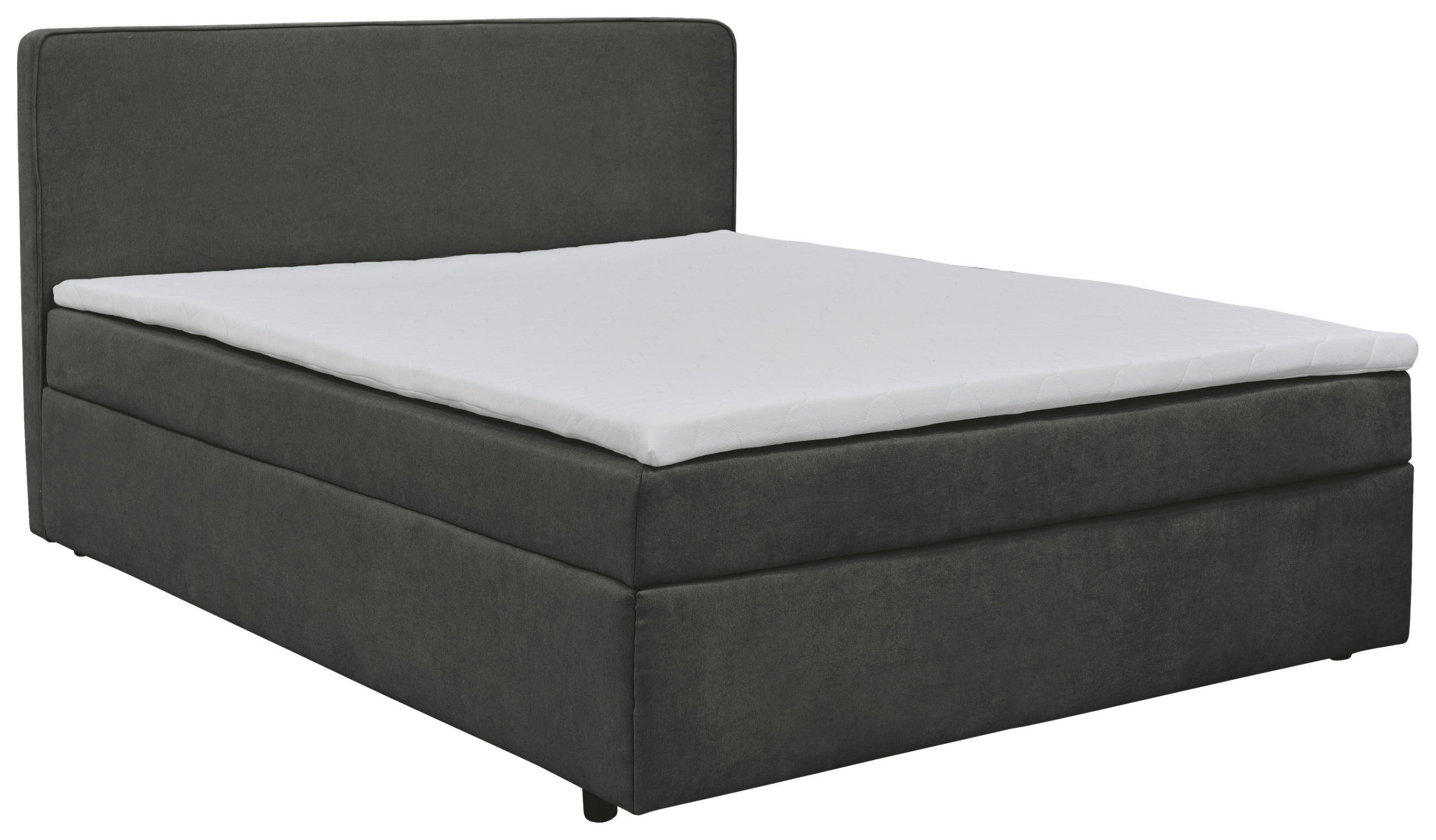 MID.YOU AMERICKÁ POSTEĽ, 180/200 cm, antracitová