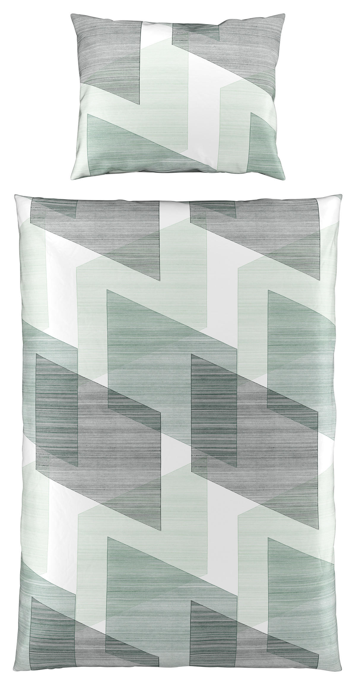 POSTELJINA Mavie 140/200 cm saten zelena  - zelena, Konvencionalno, tekstil (140/200cm) - Esposa