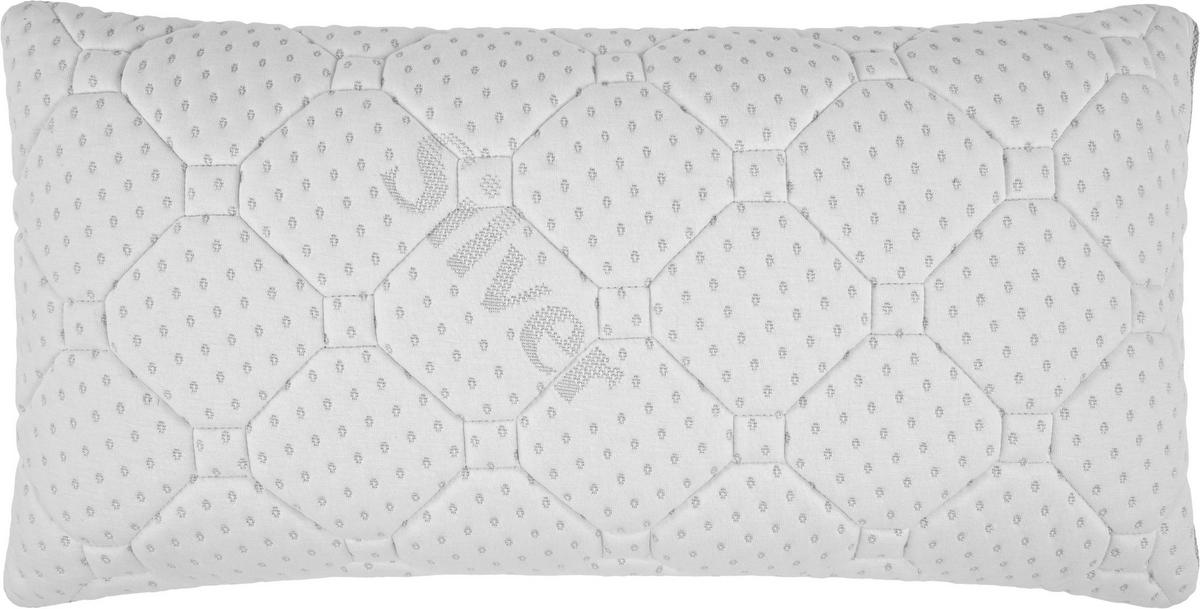 KOPFPOLSTER Viskoelastischer Kern  - Weiß, Design, Textil (80/15/40cm) - Carryhome