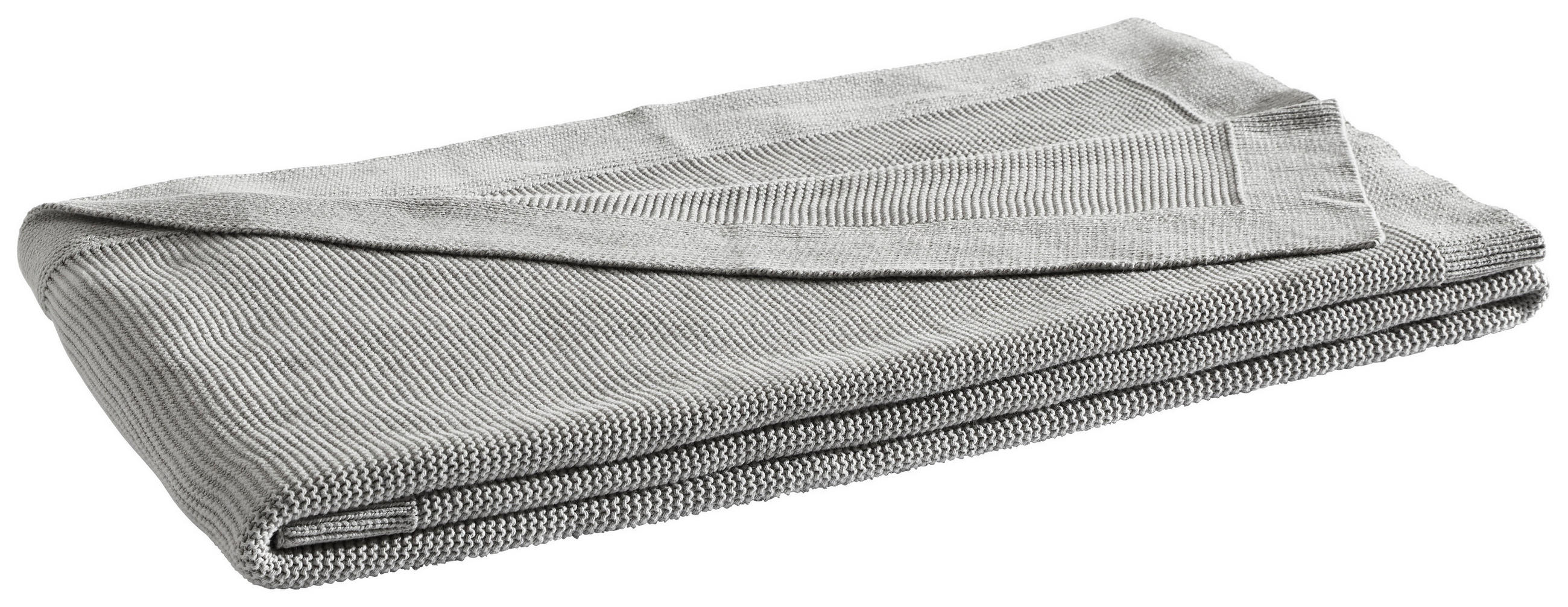 Dieter Knoll Wohndecke Beja Grau 150x200 cm