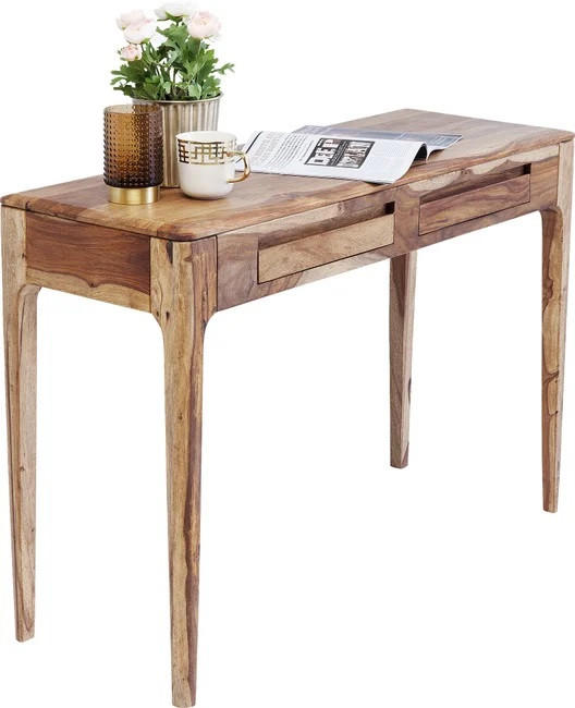 SCHREIBTISCH 110/40/76 cm  in Braun  - Braun, Trend, Holz/Holzwerkstoff (110/40/76cm) - Kare-Design