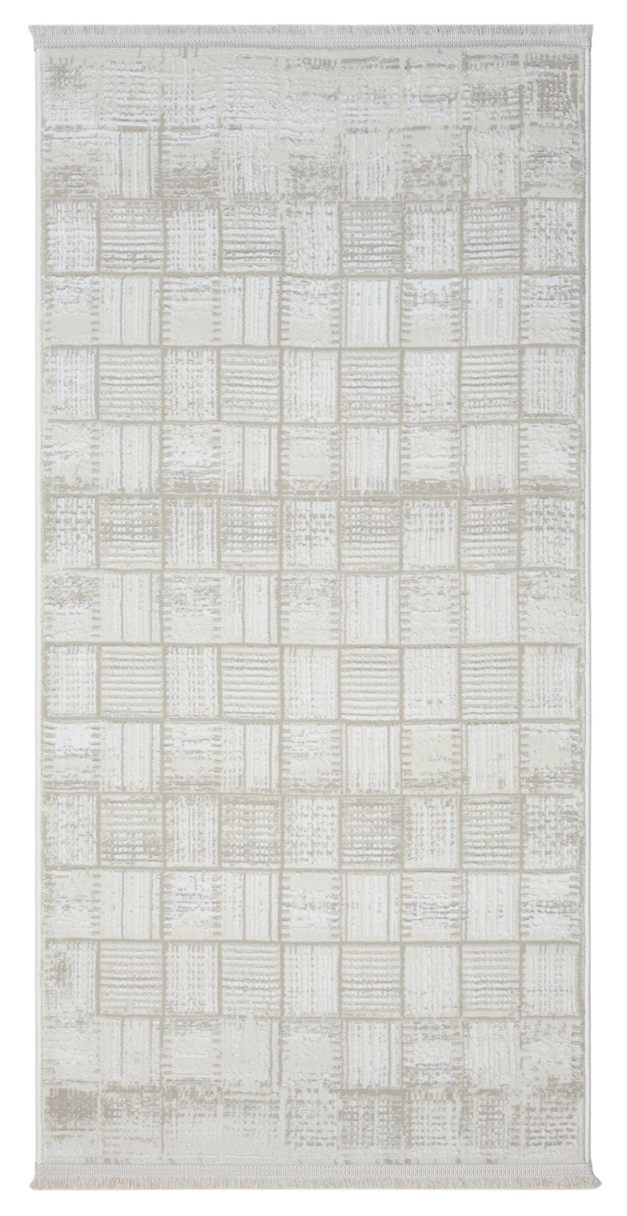 FLACHWEBETEPPICH 80/150 cm My Wonder  - Beige/Hellgrau, Basics, Textil (80/150cm)