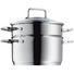 GEMÜSEDÄMPFER 2,5 L - Edelstahlfarben, Basics, Glas/Metall (20cm) - WMF GEMÜSEDÄMPFER 2,5 L - Edelstahlfarben, Basics, Glas/Metall (20cm) - WMF