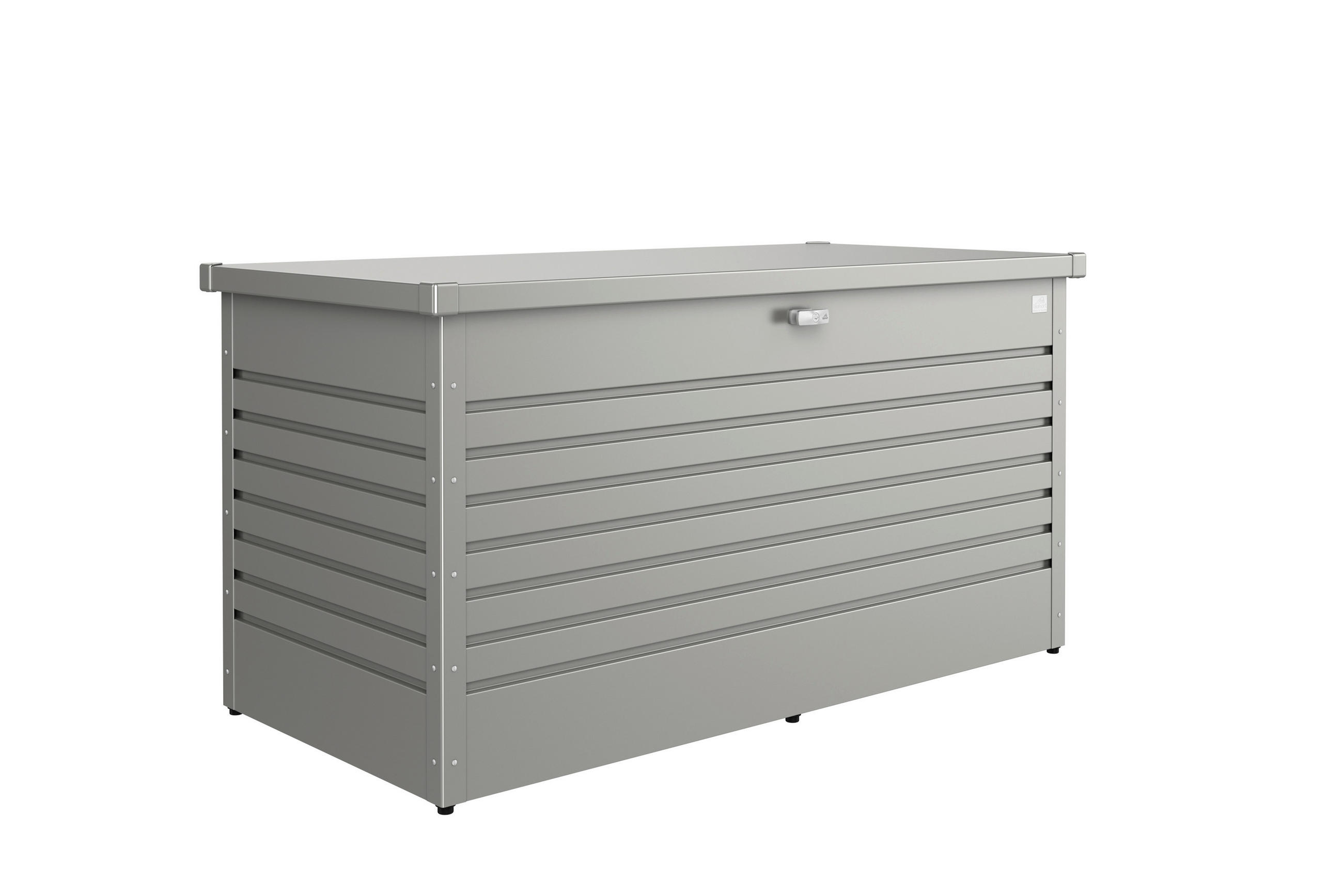  KISSENBOX 160/83/79 cm Metall Grau  - Grau, Basics, Metall (160/83/79cm) - Biohort