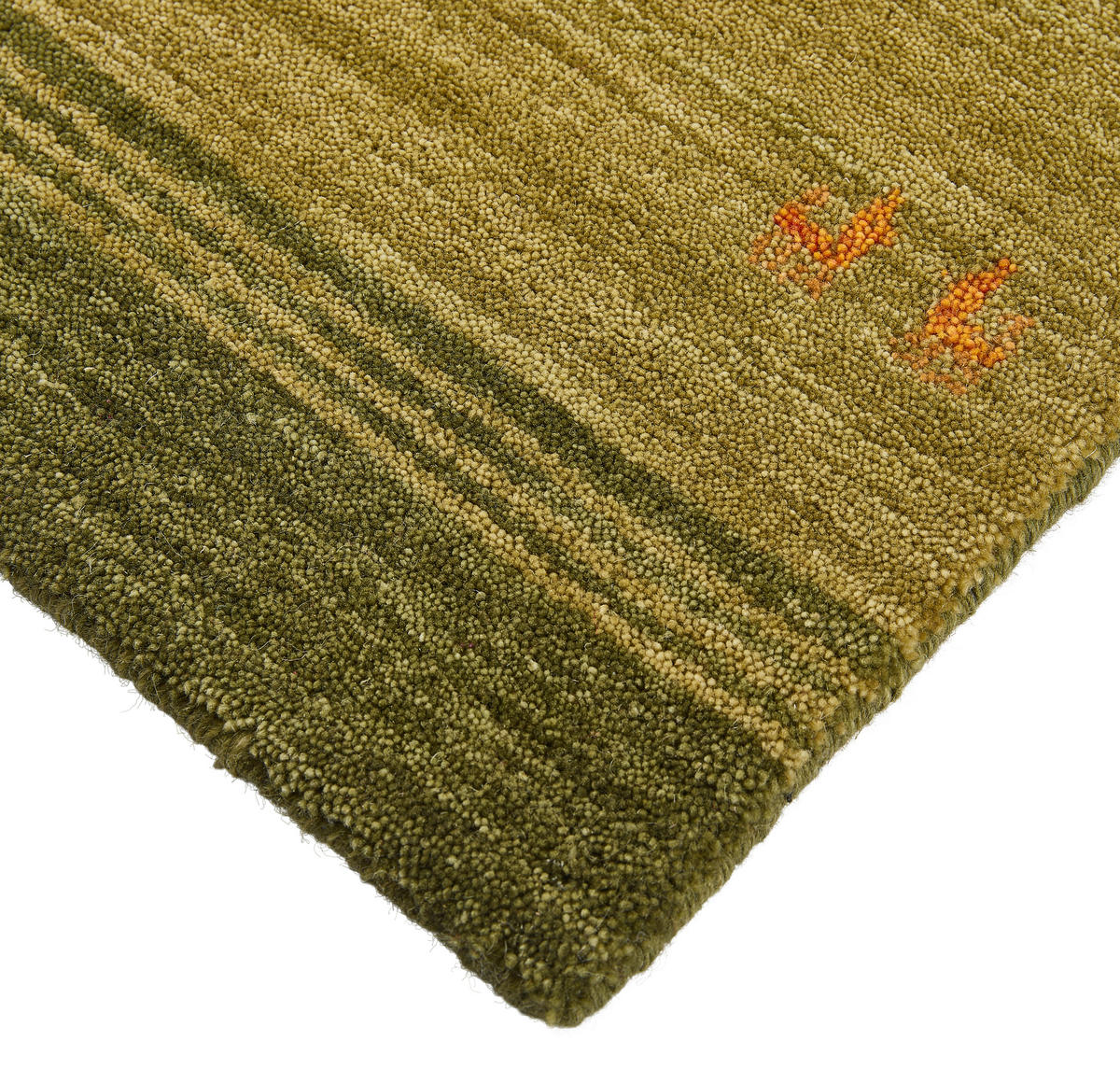 LÄUFER 80/250 cm Edition Alkatif Nomad  - Grün, KONVENTIONELL, Textil (80/250cm) - Cazaris
