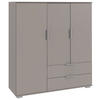 HIGHBOARD  in 130/140/40 cm  - Silberfarben/Hellgrau, Konventionell, Holzwerkstoff/Kunststoff (130/140/40cm) - Carryhome