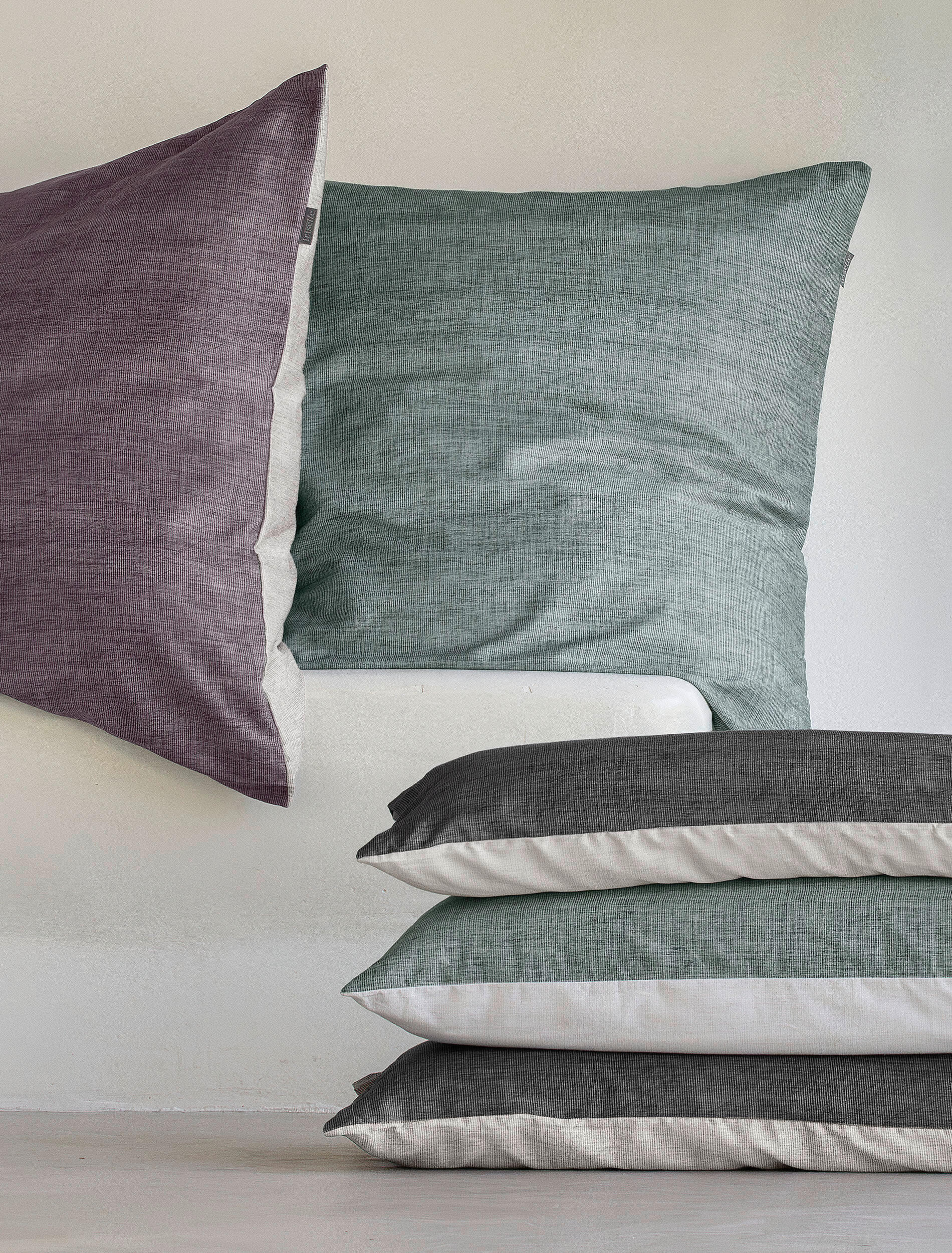 KOPFPOLSTERBEZUG 40/80 cm  - Grün, KONVENTIONELL, Textil (40/80cm) - Irisette