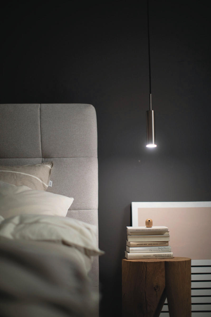 LED-HÄNGELEUCHTE 10/250 cm  - Nickelfarben, Basics, Metall (10/250cm) - Schöner Wohnen