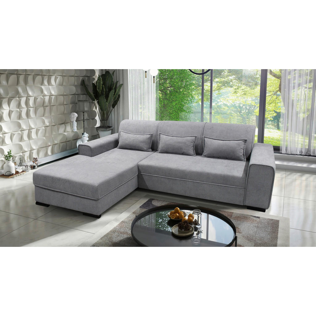 MID.YOU ROHOVÁ SEDAČKA, textil, sivá