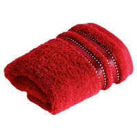 SEIFTUCH Cult de Luxe Rot 30/30 cm  - Rot, Basics, Textil (30/30cm) - Vossen