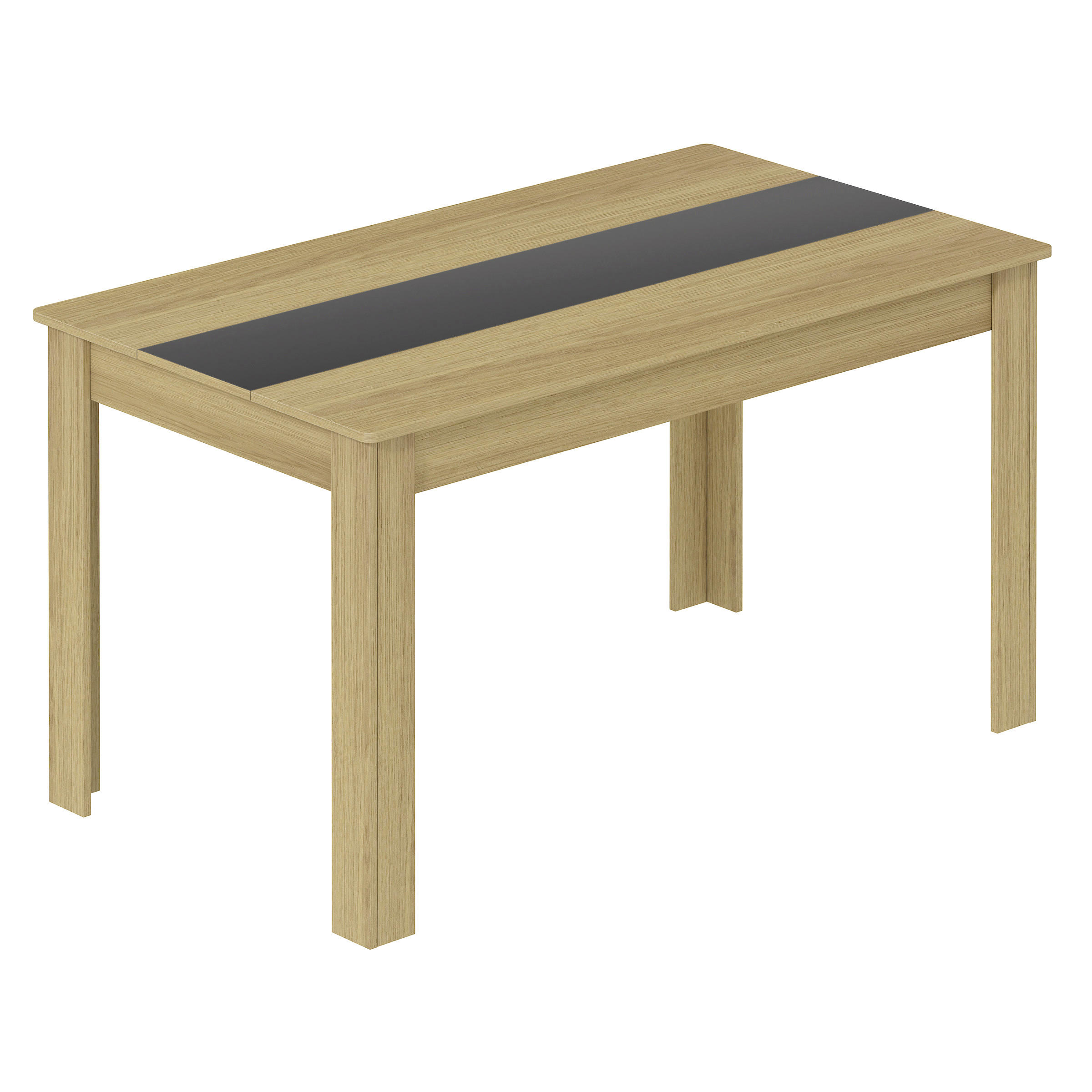 ESSTISCH      - Honigeiche, MODERN, Holzwerkstoff (115/80/75cm) - MID.YOU