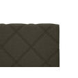 BOXSPRINGBETT 180/200 cm  in Dunkelbraun  - Dunkelbraun, KONVENTIONELL, Textil (180/200cm) - Esposa