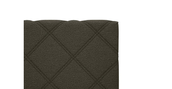 BOXSPRINGBETT 180/200 cm in Dunkelbraun - Dunkelbraun, KONVENTIONELL, Textil (180/200cm) - Esposa