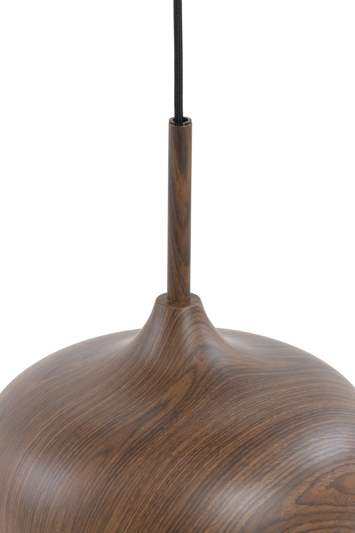 HÄNGELEUCHTE Dania 90/22/32 cm   - Braun, Design, Textil/Metall (90/22/32cm) - Light & Living