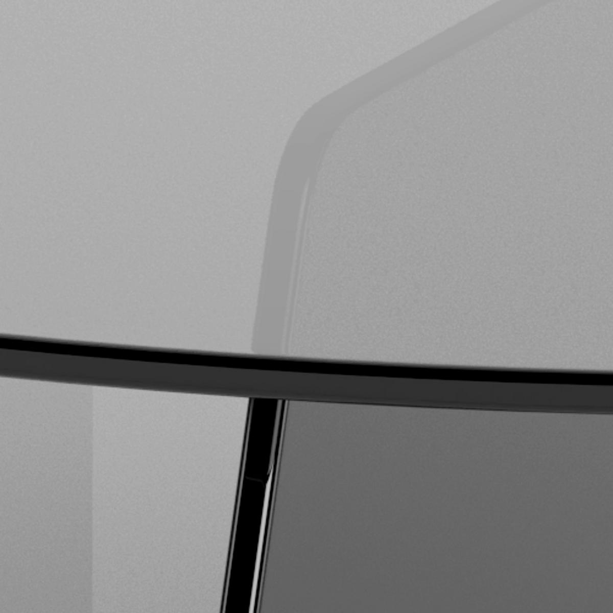 SOFFBORD i glas 80/80/40 cm  - grå, Design, glas (80/80/40cm) - MID.YOU