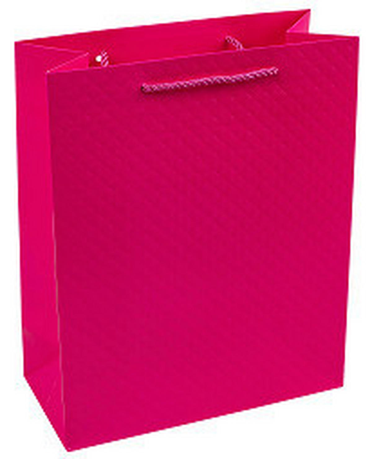 GESCHENKTASCHE  - Pink, Basics, Papier (18/23/10cm)