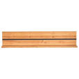 WANDBOARD in 120/25/23 cm Graphitfarben, Eichefarben  - Eichefarben/Graphitfarben, Natur, Holz (120/25/23cm) - Linea Natura