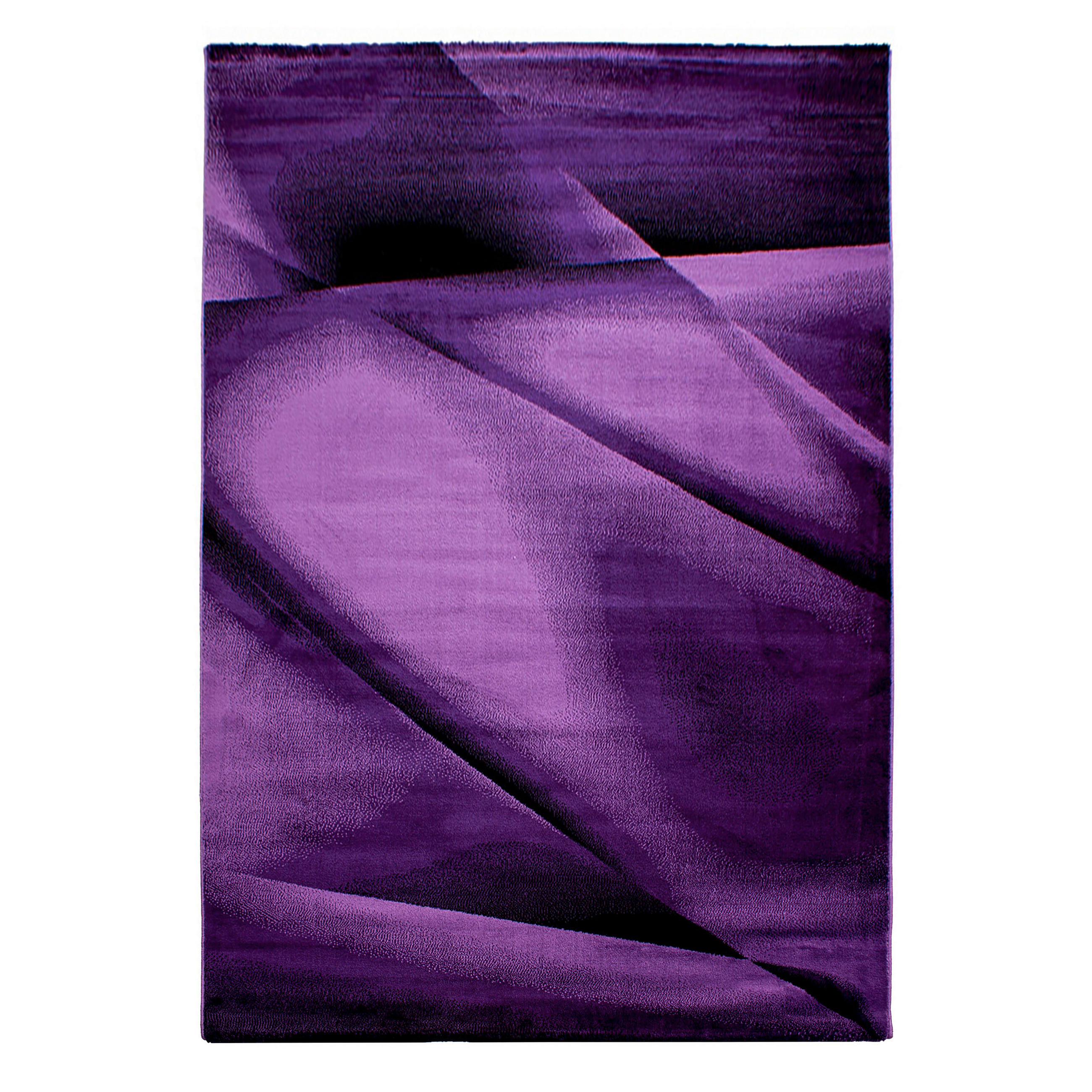 FLACHWEBETEPPICH 140/200 cm Miami Lila  - Lila, Design, Textil (140/200cm) - Novel