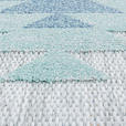 Flachwebteppich 120/170 cm Bahama  - Blau, Design, Textil (120/170cm) - Novel