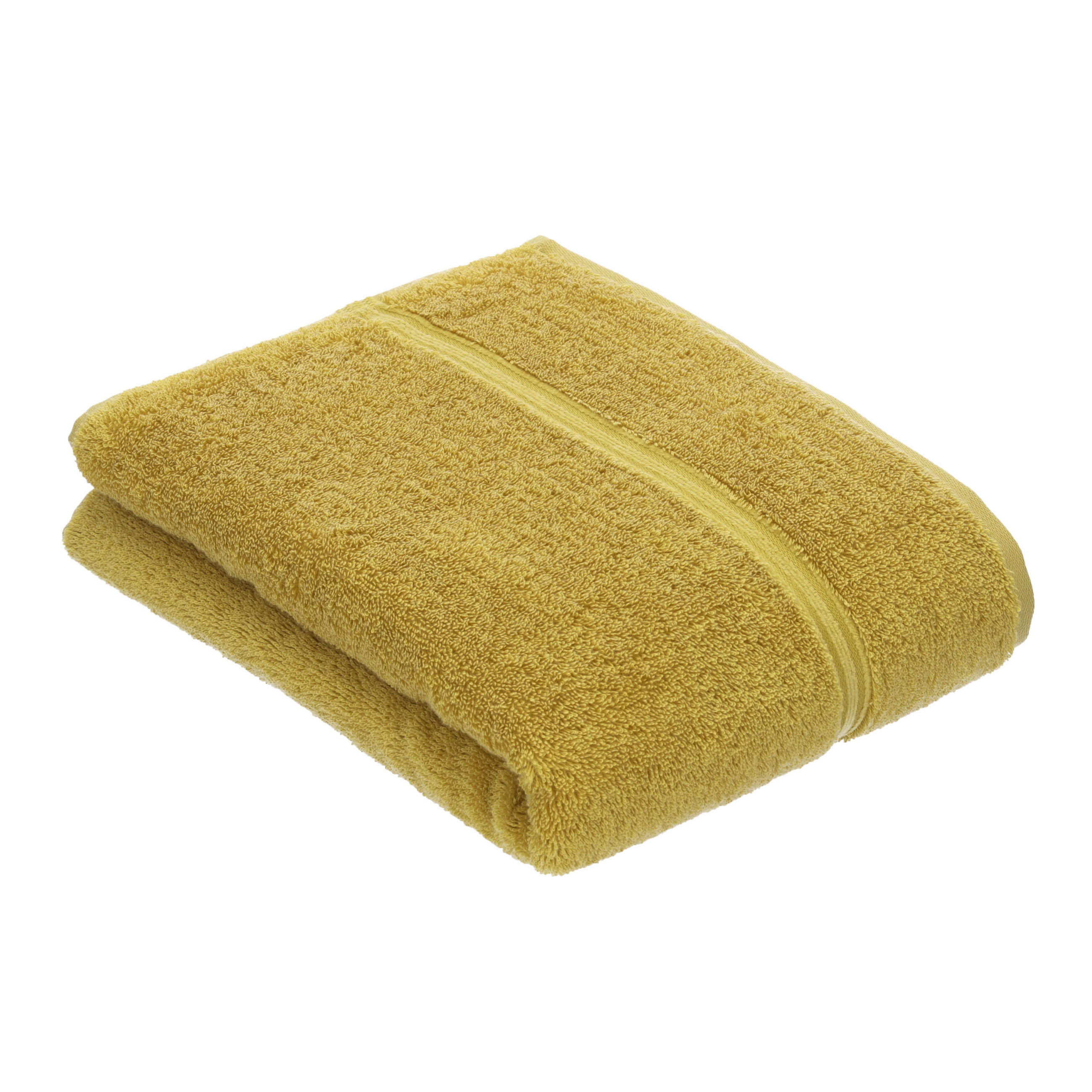 DUSCHTUCH Belief 67/140 cm  - Gelb, Basics, Textil (67/140cm) - Vossen