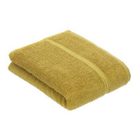 DUSCHTUCH 67/140 cm Belief  - Gelb, Basics, Textil (67/140cm) - Vossen