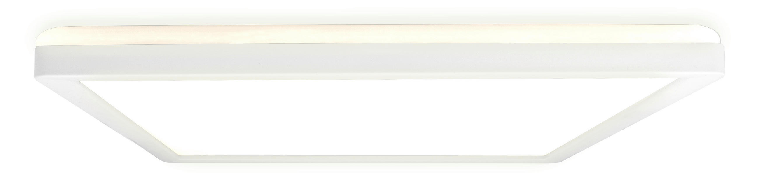 XXXLutz Led-Paneel Twice² Weiß 42x2.9x42 cm