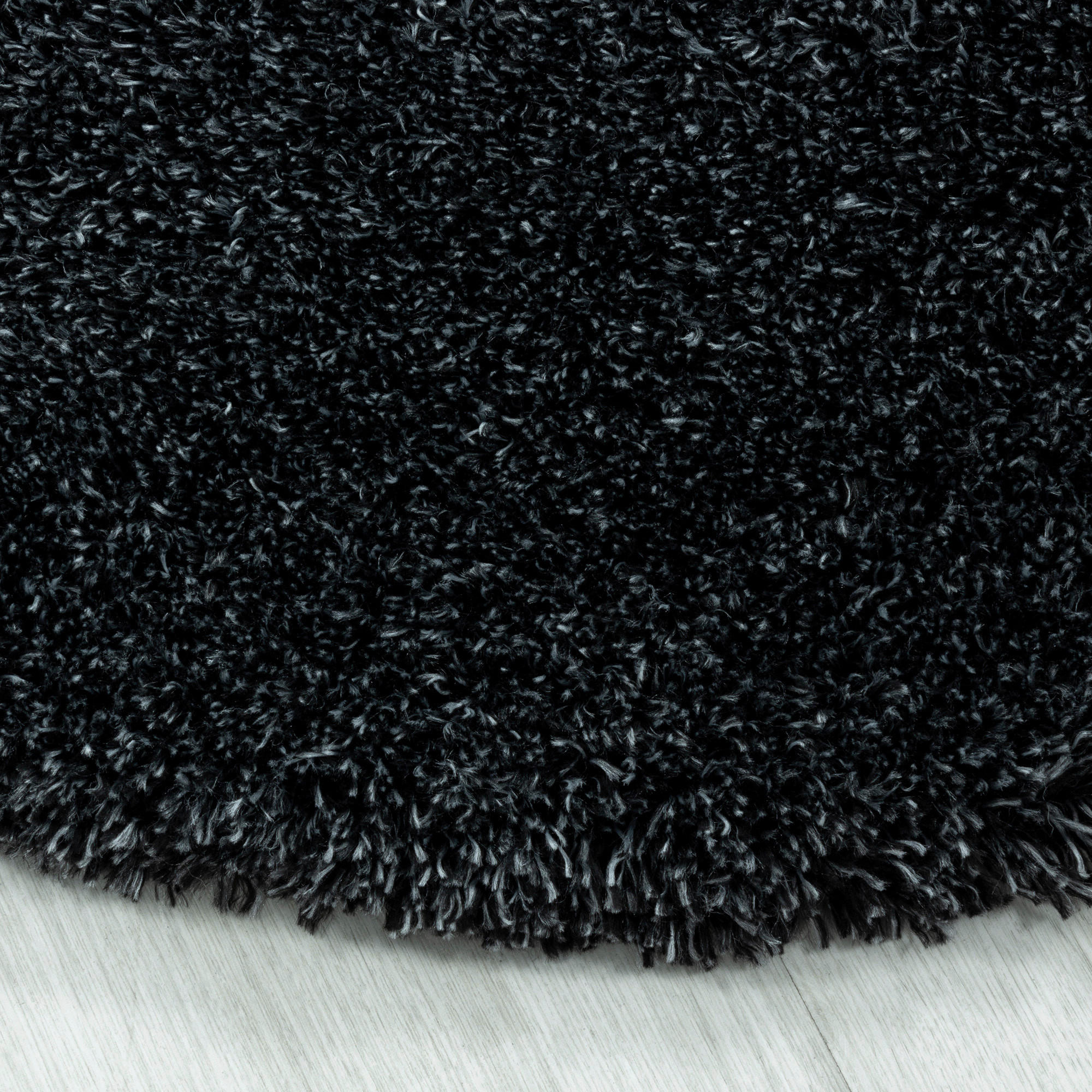 TEPIH VISOKOG FLORA  200 cm  antracit  Fluffy 3500 Athrazit  - antracit, Basics, tekstil (200cm)