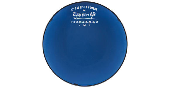 SPEISETELLER  26 cm   - Blau/Schwarz, LIFESTYLE, Keramik (26cm) - Landscape