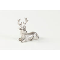 DEKORENTIER  - Nickelfarben, LIFESTYLE, Metall (12,5/6/13,5cm) - X-Mas