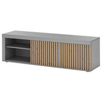 LOWBOARD  in 150/43/40 cm  - Eiche Artisan/Grau, Design, Holzwerkstoff (150/43/40cm) - Livetastic