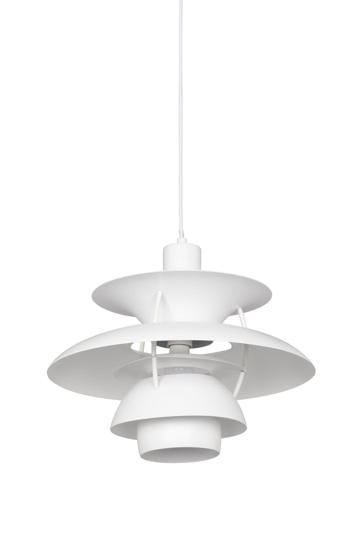 HÄNGELEUCHTE 40/150 cm  - Weiß, Design, Metall (40/150cm) - Novel