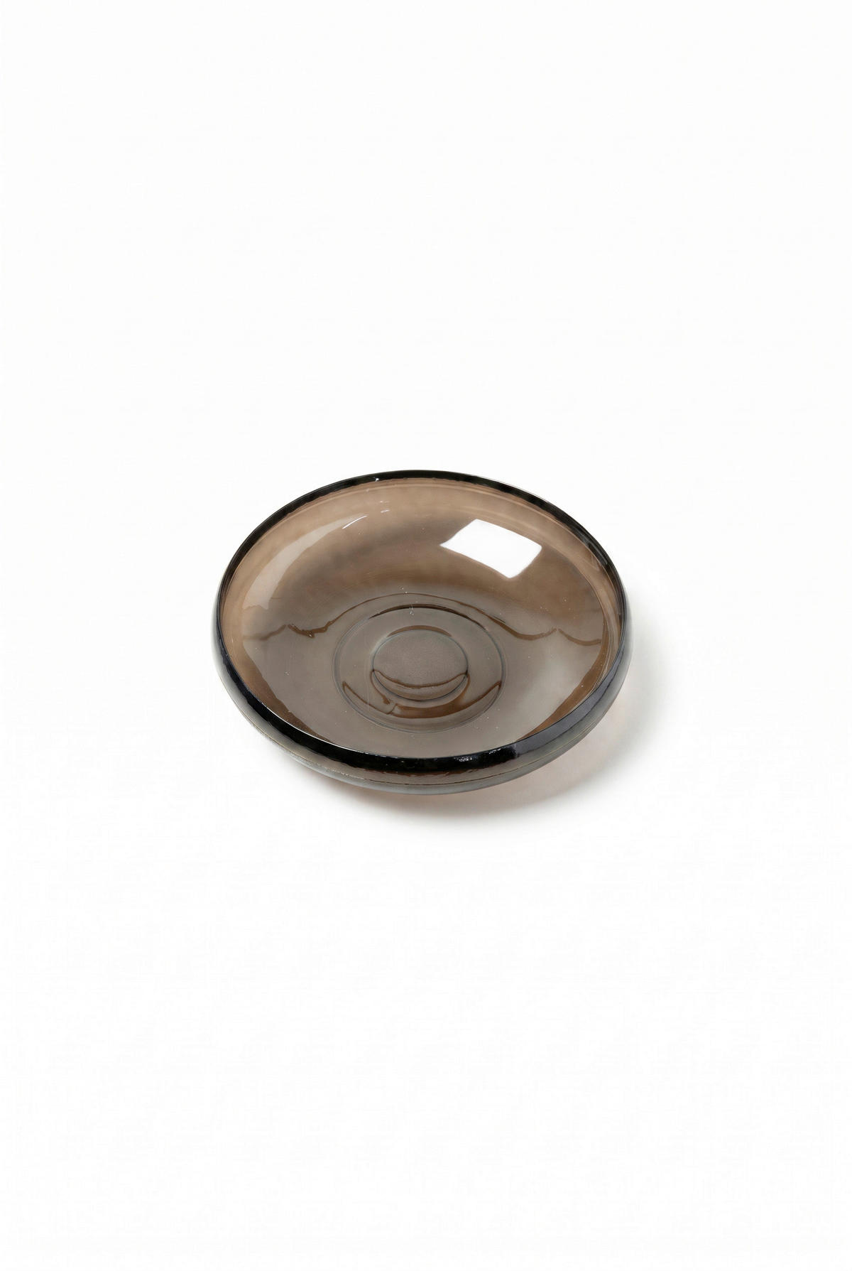 DEKOSCHALE - Dunkelbraun, Basics, Glas (34,5/9,5cm) - FYNCH-HATTON