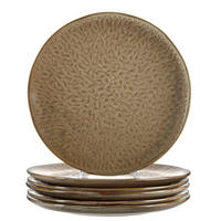 SPEISETELLERSET Matera 6-teilig  - Sandfarben, LIFESTYLE, Keramik (27cm) - Leonardo