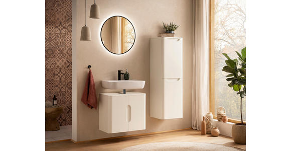 WASCHBECKENUNTERSCHRANK 61/53/35 cm  - Weiß, KONVENTIONELL, Holzwerkstoff (61/53/35cm) - Xora