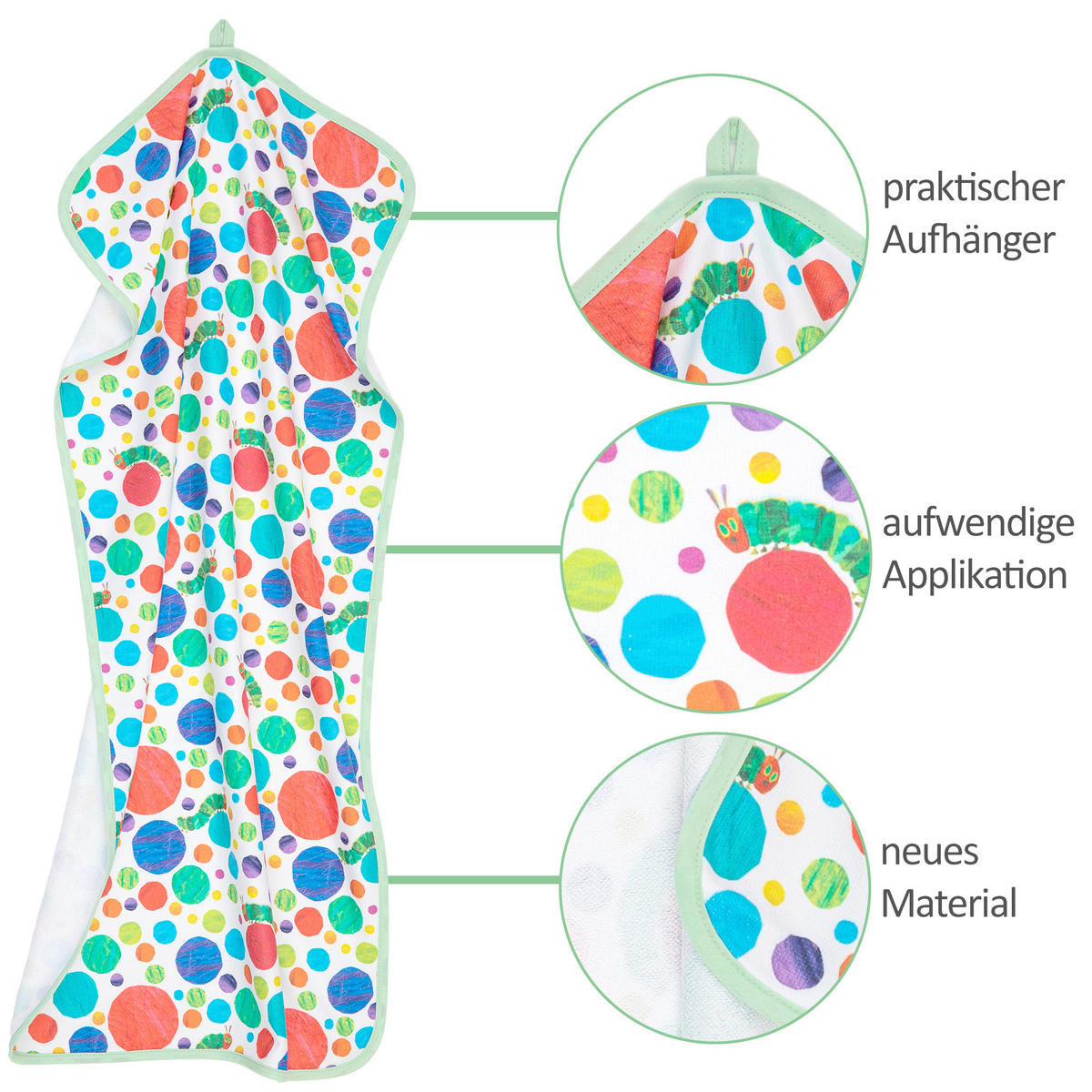 HANDTUCH 50/100 cm RAUPE Multicolor  - Multicolor, Basics, Textil (50/100cm)