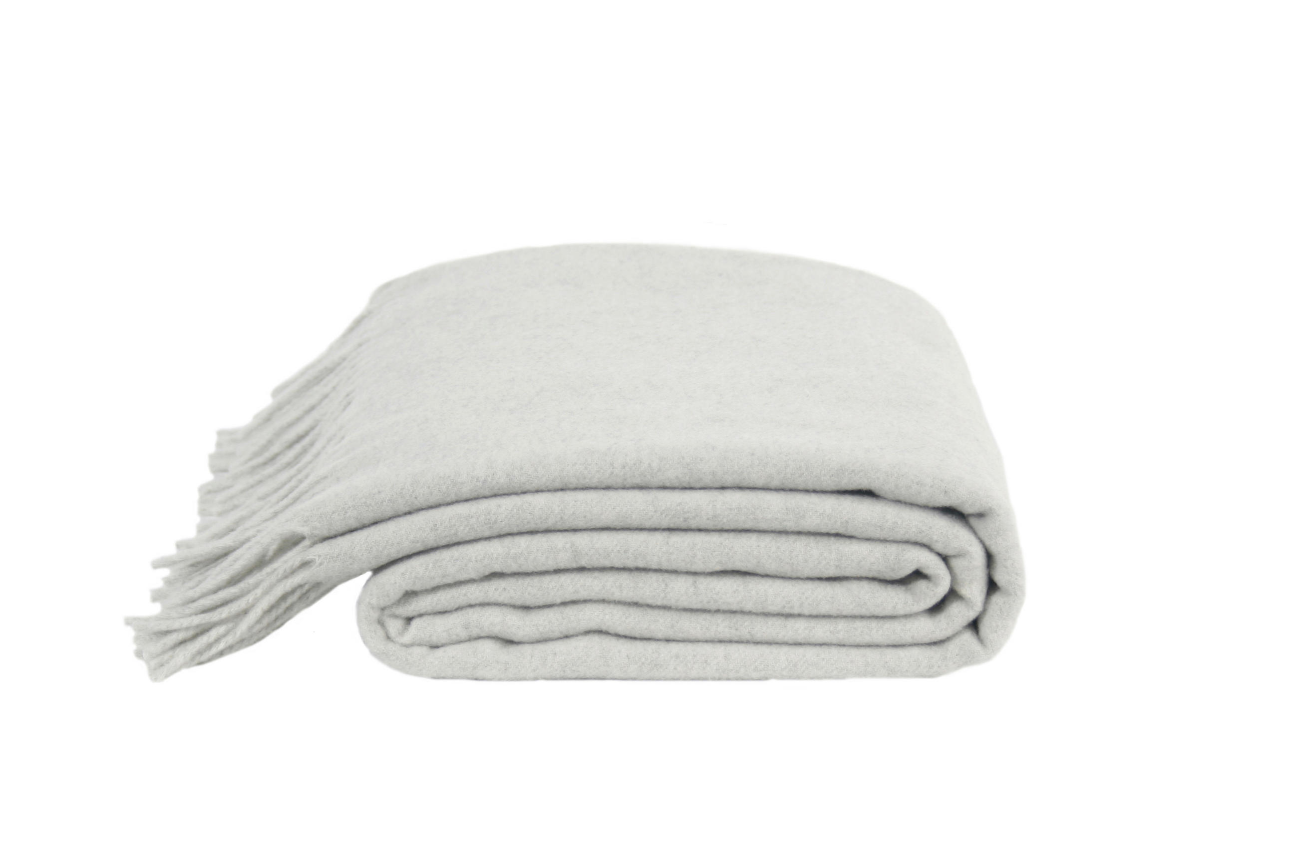 WOHNDECKE zoeppritz since 1828 140/190 cm  - Hellgrau, KONVENTIONELL, Textil (140/190cm) - Zoeppritz