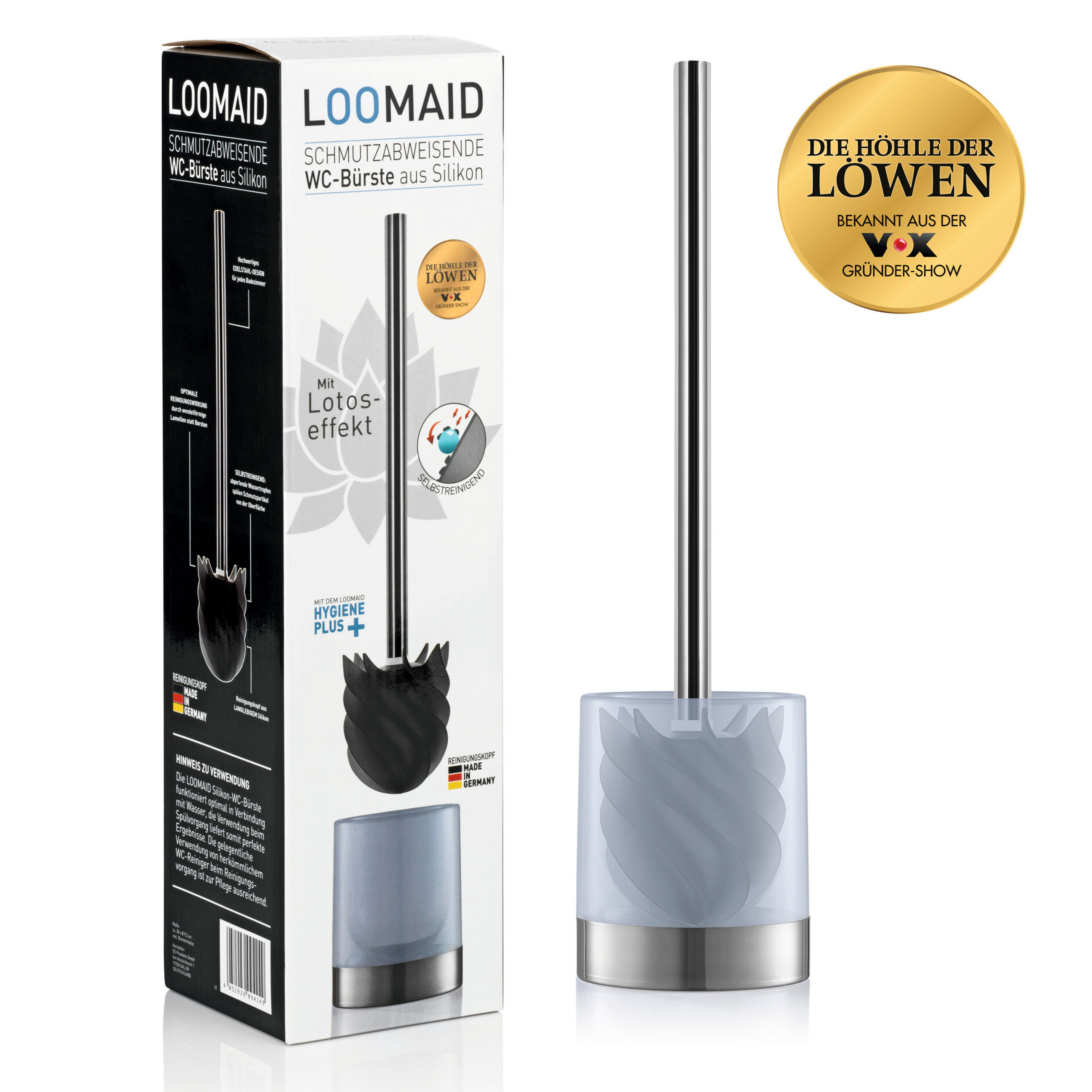 WC-Bürste Loomaid Stehend Kunststoff/Metall
