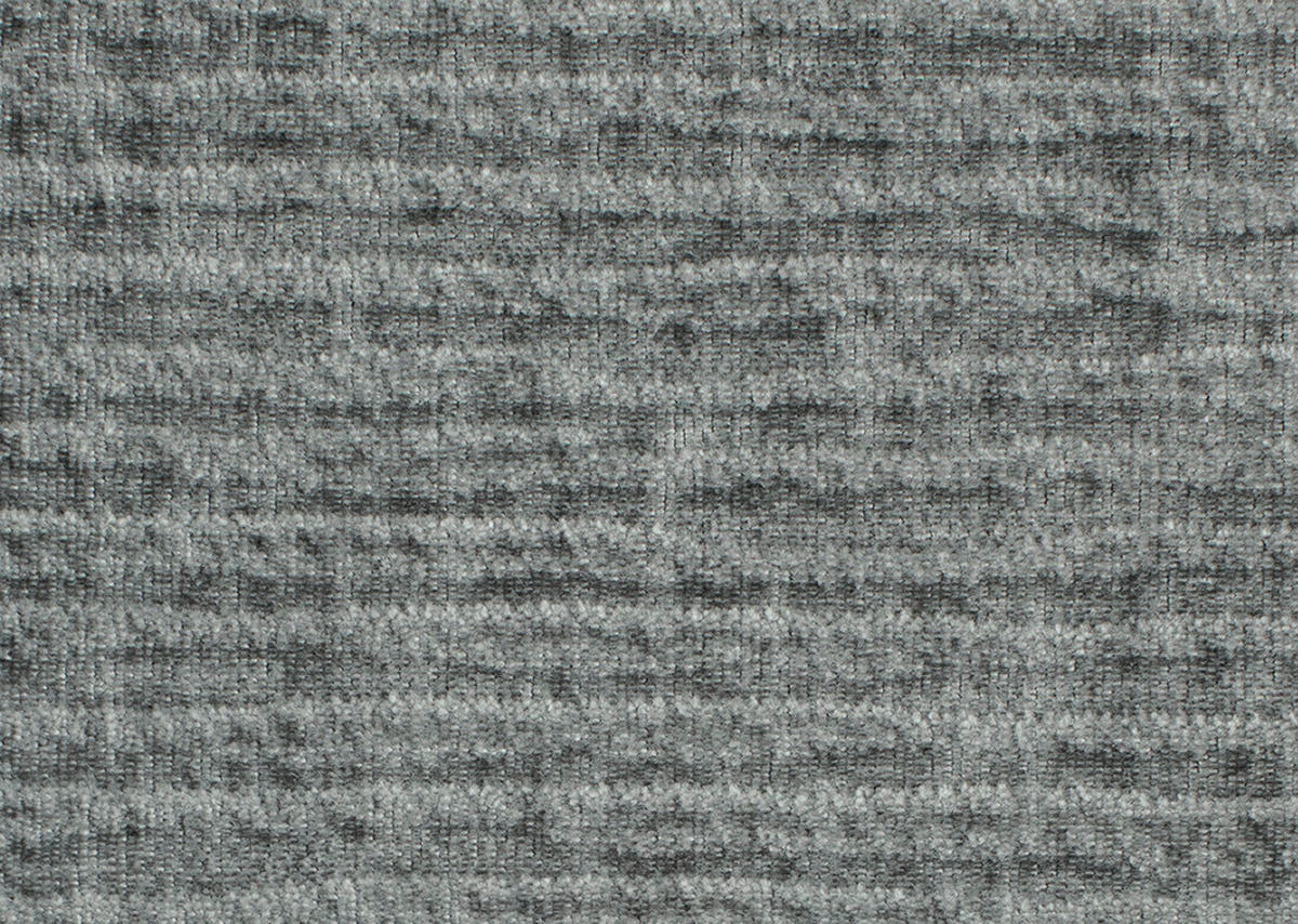 WOHNLANDSCHAFT in Webstoff Hellgrau  - Hellgrau/Schwarz, Design, Textil/Metall (157/354/208cm) - Dieter Knoll