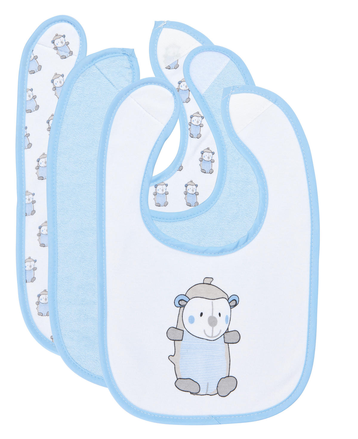 LÄTZCHEN  - Blau, Basics, Textil (20,5/31cm) - Patinio