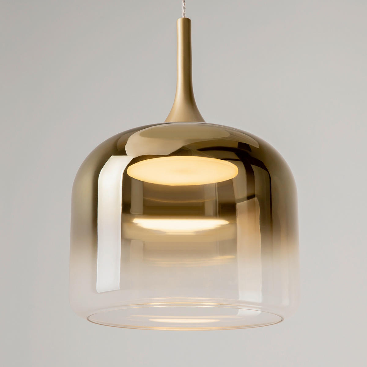 PENDELLEUCHTE 26/339.5 cm    - Goldfarben, Design, Metall (26/339.5cm) - MAYTONI