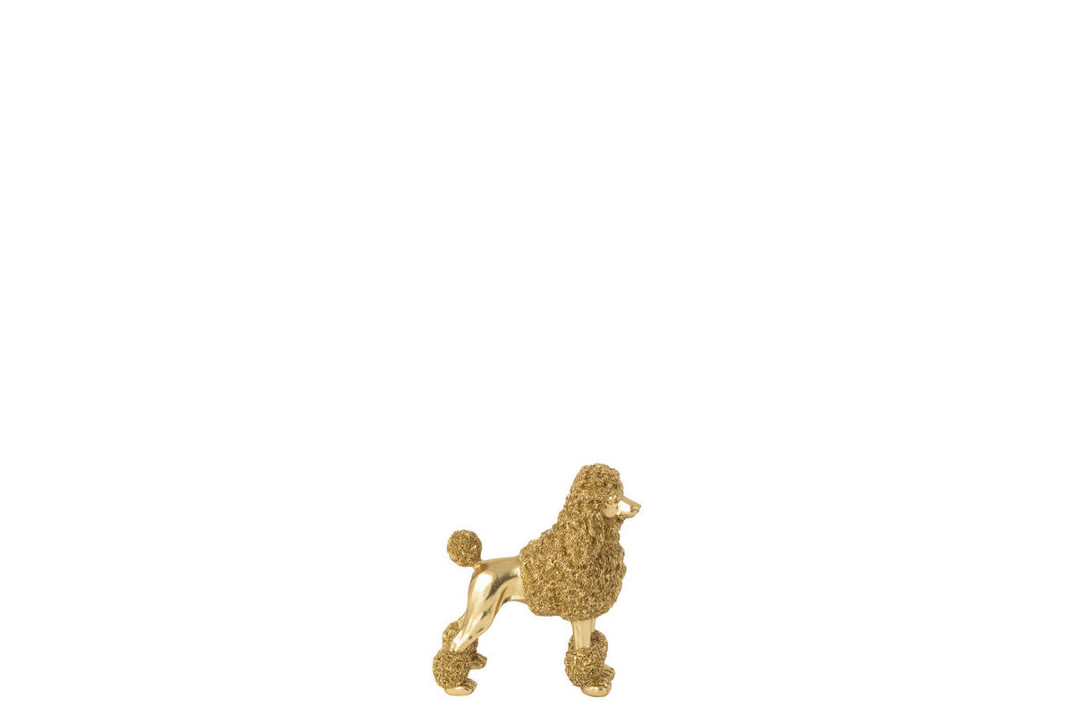 DEKOHUND - Goldfarben, Basics, Kunststoff (23/11/26cm)
