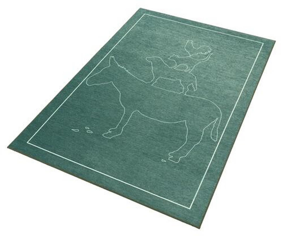 KINDERTEPPICH 80/150 cm Grimmliis  - Türkis, Trend, Textil (80/150cm)