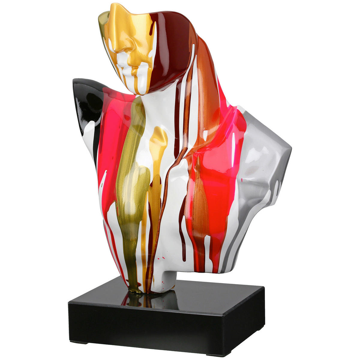 SKULPTUR - Multicolor, LIFESTYLE, Kunststoff/Stein (29/41/16cm)