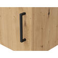 AUFSATZSCHRANK 50/35/40 cm  - Schwarz/Eiche Artisan, MODERN, Holzwerkstoff/Kunststoff (50/35/40cm) - Carryhome