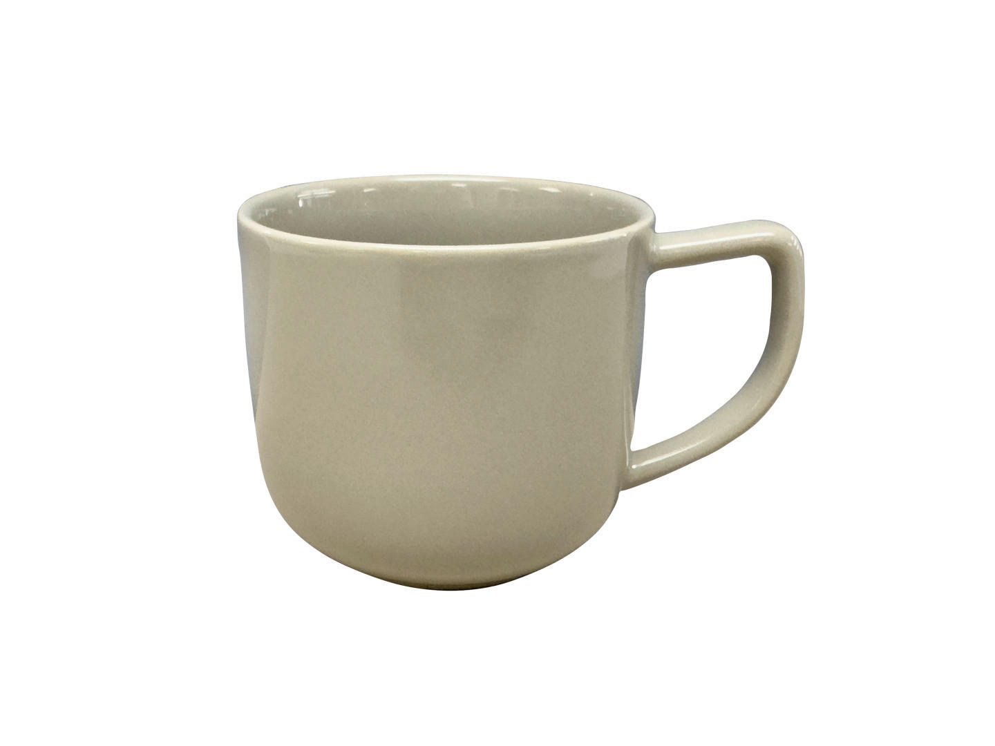 ŠÁLEK NA KÁVU porcelán keramika  - šedohnědá, Design, keramika (9/8cm) - Novel