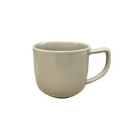 ŠÁLEK NA KÁVU porcelán keramika  - šedohnědá, Design, keramika (9/8cm) - Novel